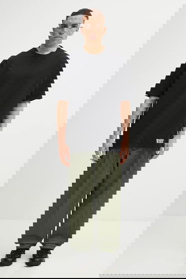 Тениска WACKO MARIA Oversized T-Shirt Черно | 25FW.WMT.WT03, 4