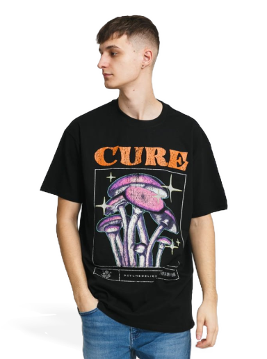 Тениска Urban Classics Cure Oversize Tee Черно | MT1806 black