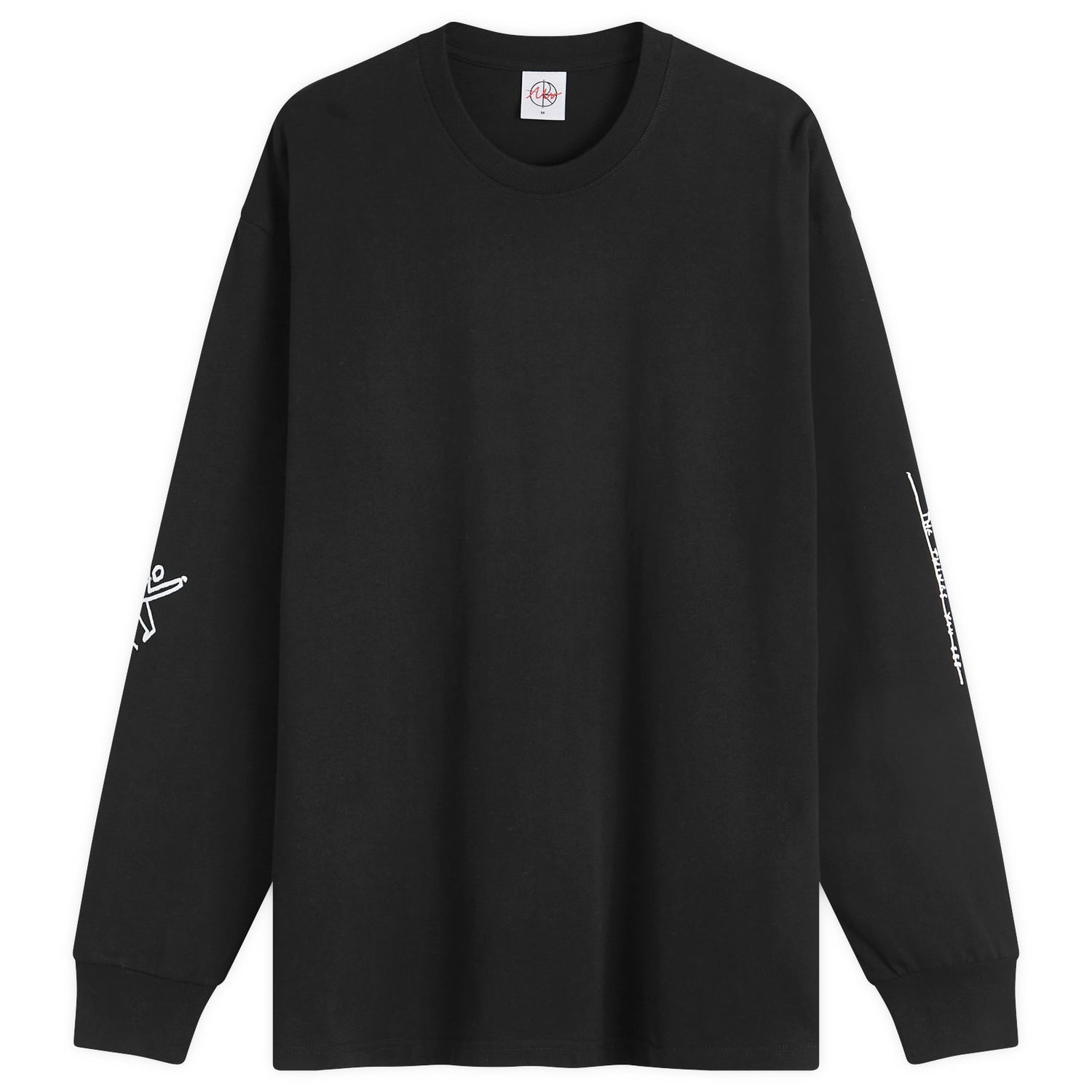 Тениска Polar Skate Co. Sad at Times Long Sleeve T-Shirt Черно | PSC-F24-2, 0