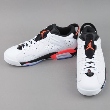 Кецове и обувки Jordan Air Jordan 6 Low ''White Infrared'' Бяло | 304401-123, 2
