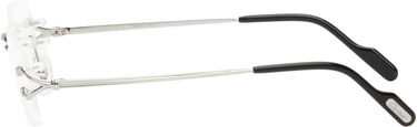 Слънчеви очила Cartier Cartier Décor C Classique Rimless Glasses Металик | CT0563O-002, 2