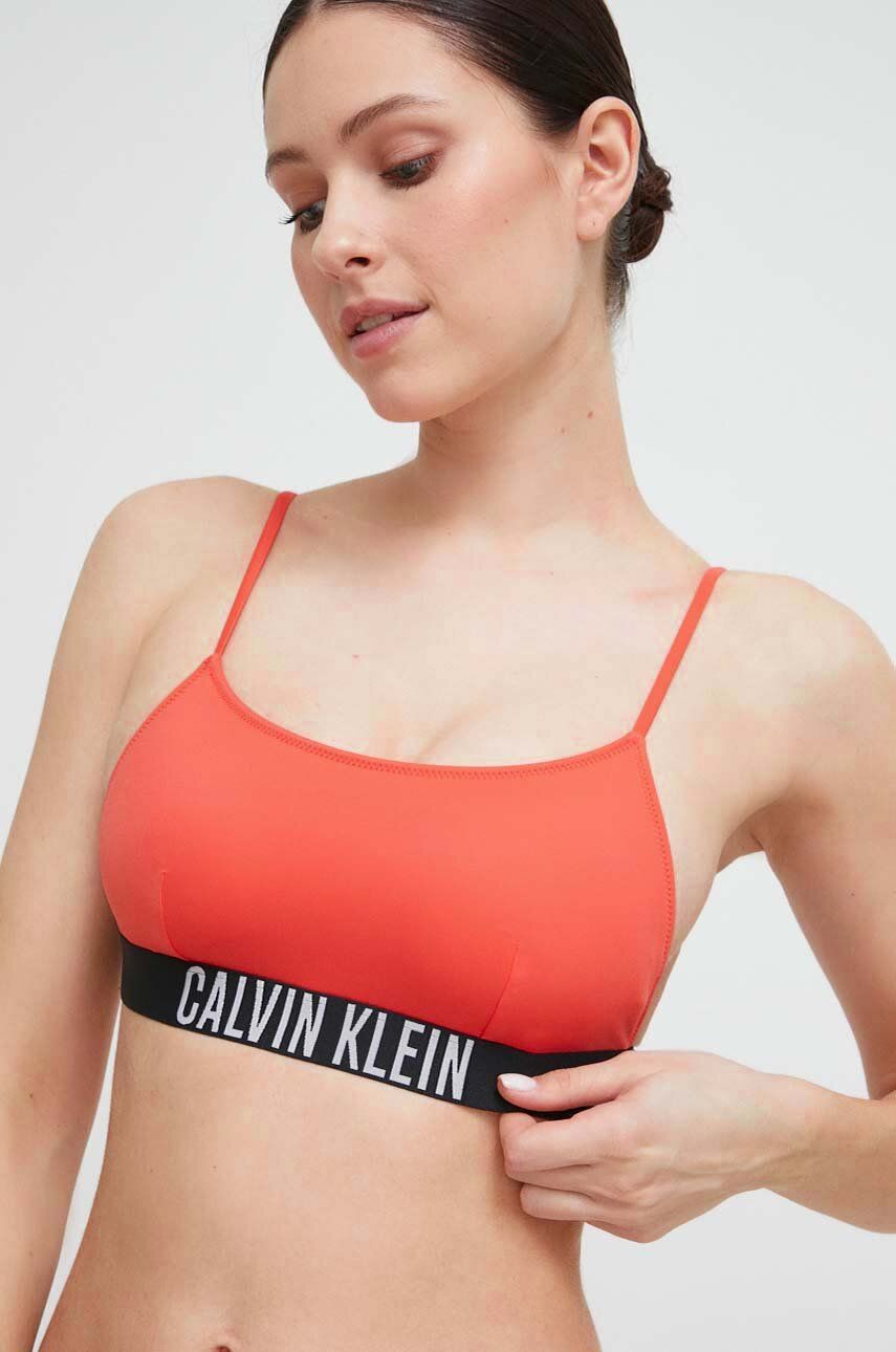 Бански CALVIN KLEIN Bikini Top Оранжево
 | KW0KW01965, 0