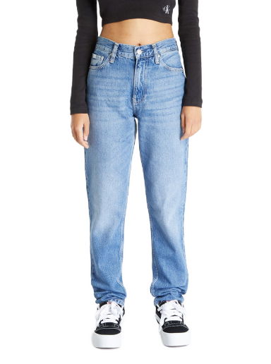 Дънки CALVIN KLEIN Mom Jean Синьо | J20J221843 1A4