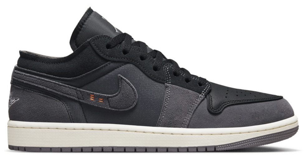 Кецове и обувки Jordan Air Jordan 1 Low SE Craft "Inside Out - Black" Черно | DN1635-001, 0