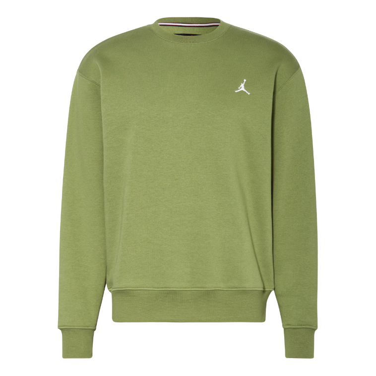 Пуловер Jordan Fleece Crew-Neck Sweatshirt Зелено | FJ7777-340