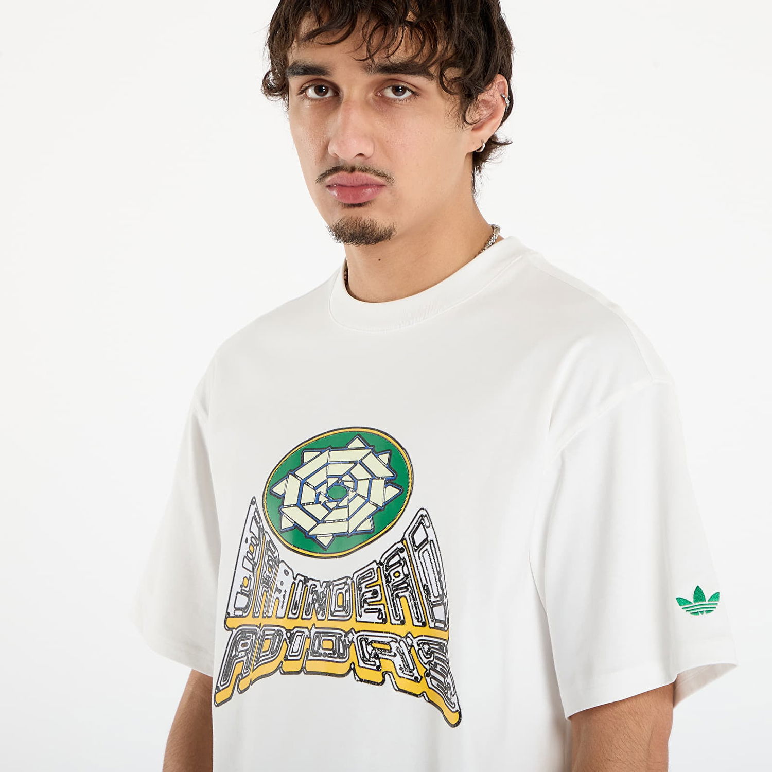Тениска adidas Originals Originals Brain Dead Graphic Print T-Shirt Бяло | JY8688, 1
