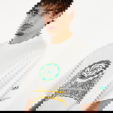 Тениска adidas Originals Originals Brain Dead Graphic Print T-Shirt Бяло | JY8688, 1