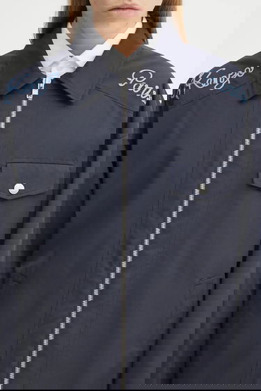 Яке KENZO Kenzo Chainstitch Coach Jacket Тъмно синьо | FF65BL0659OI, 3