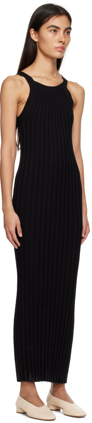 Pокля Loulou de Saison Loulou de Saison Otama Midi Dress Черно | OTAMA, 1