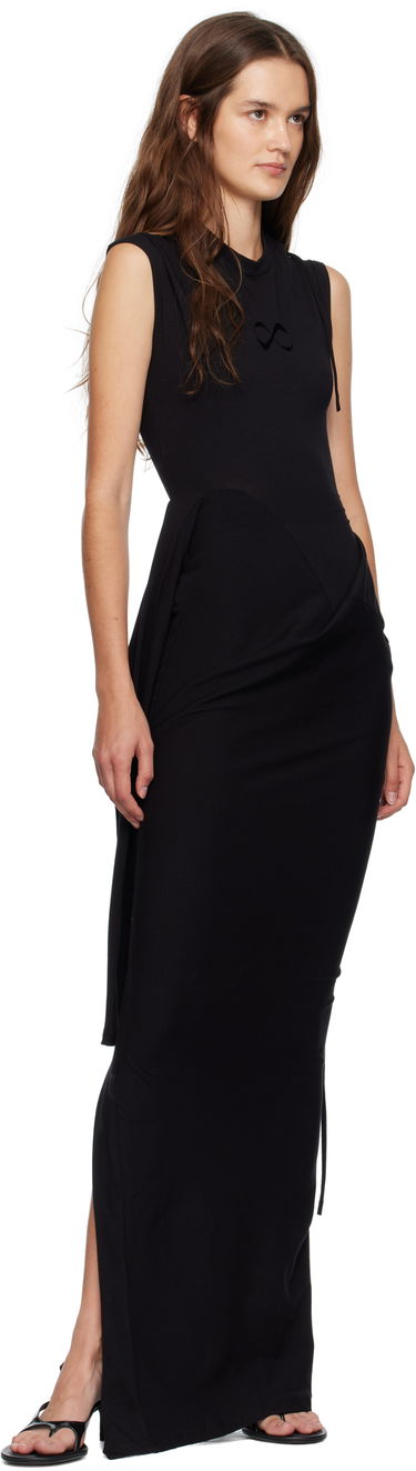 Pокля Ottolinger Ottolinger Sleevy Maxi Dress Черно | 115-502315-01, 3