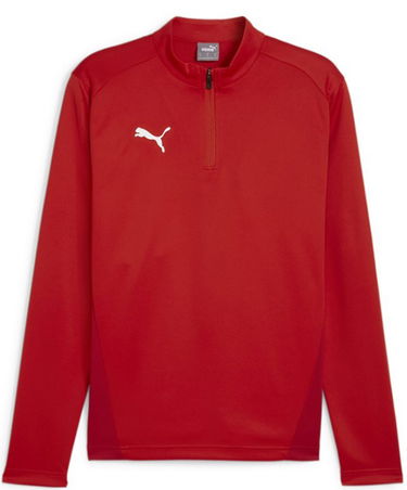 Суитчър Puma teamGOAL Training 1/4 Zip Sweatshirt Червено | 658629-01, 0