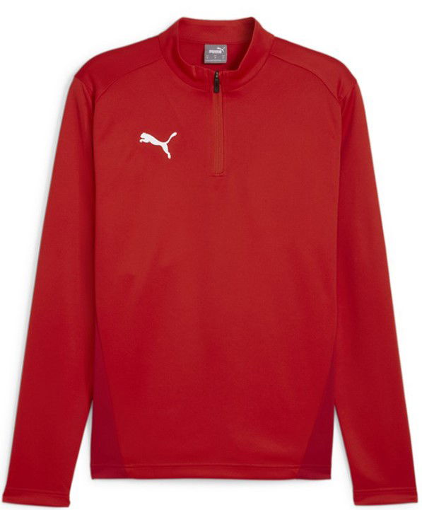 Суитчър Puma teamGOAL Training 1/4 Zip Sweatshirt Червено | 658629-01