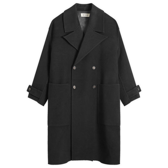 Double Faced Wool Trench Coat