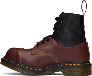 Кецове и обувки Maison Margiela MM6 Maison Margiela x Dr. Martens 1460 Twist ST Boots Червено | SH3WU0008 P8029, 2