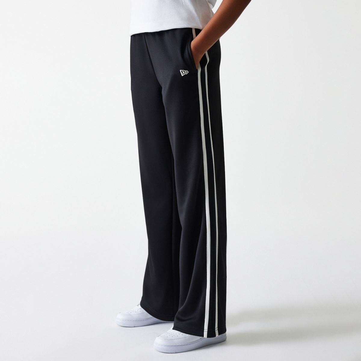 Спортни панталони New Era New Era MLB Midi Logo Track Pants NY Yankees Size L Черно | 60684424, 0