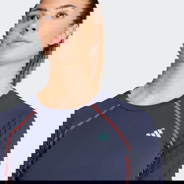 Тениска adidas Originals Adizero Running Long Sleeve Тъмно синьо | IK6548, 4