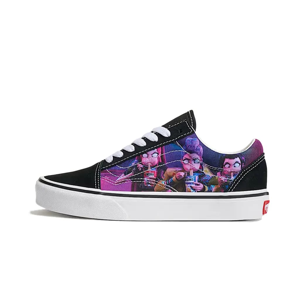 Кецове и обувки Vans KPop Demon Hunters x Old Skool GS "Purple" Лилаво | VN000ECUB5P, 0