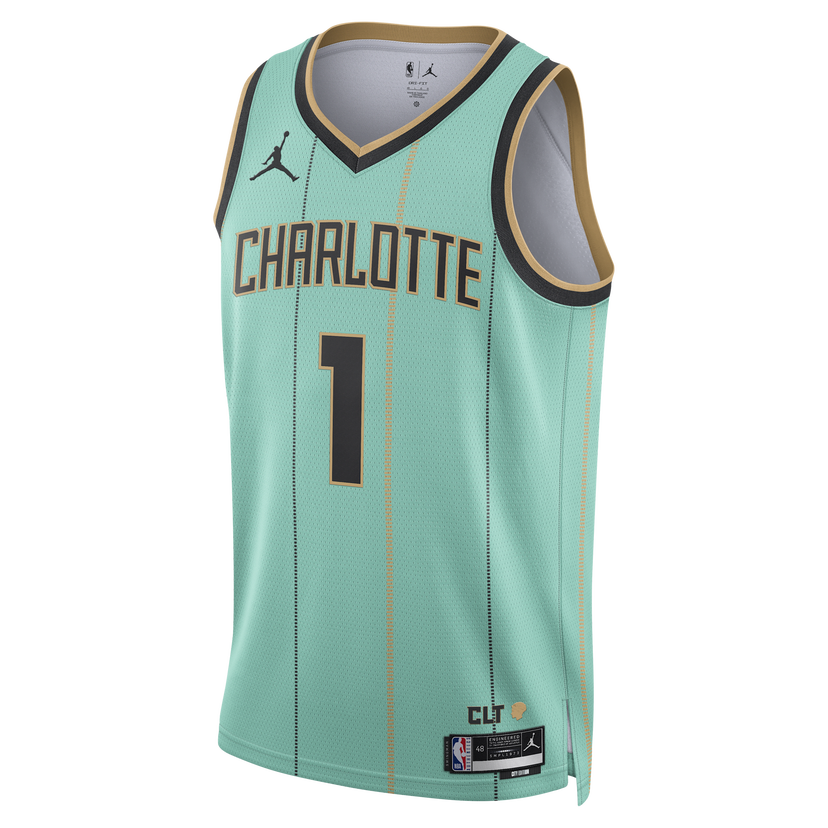 Фланелка Nike Dri-FIT NBA Swingman LaMelo Ball Charlotte Hornets City Edition 2024/25 Зелено | FQ4336-356