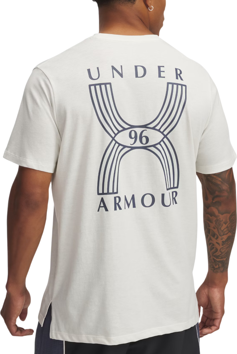 Тениска Under Armour UA Run 96 Short Sleeve T-Shirt Бяло | 1389823-114, 1