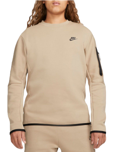 Суитчър Nike Sportswear Tech Fleece Crew Sweatshirt Бежово | cu4505-247