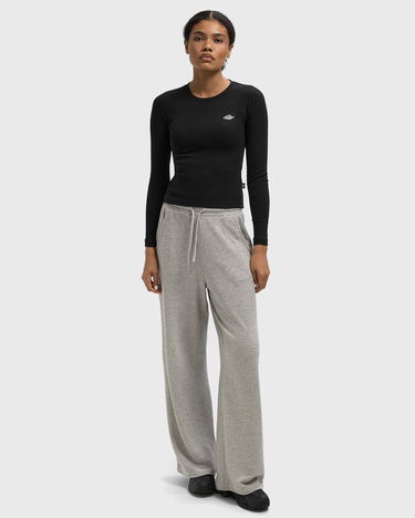 Тениска Dickies Gladeville Ribbed Long Sleeve T-Shirt Черно | DK0A87QABLK1, 0