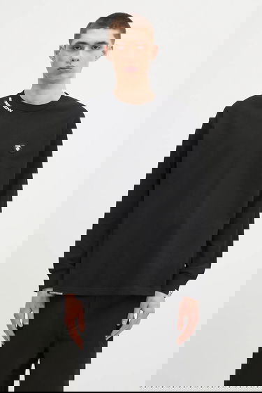 Тениска AAPE by A Bathing Ape AAPE Now Long Sleeve T-Shirt Черно | AAPLTM1607XXN, 0
