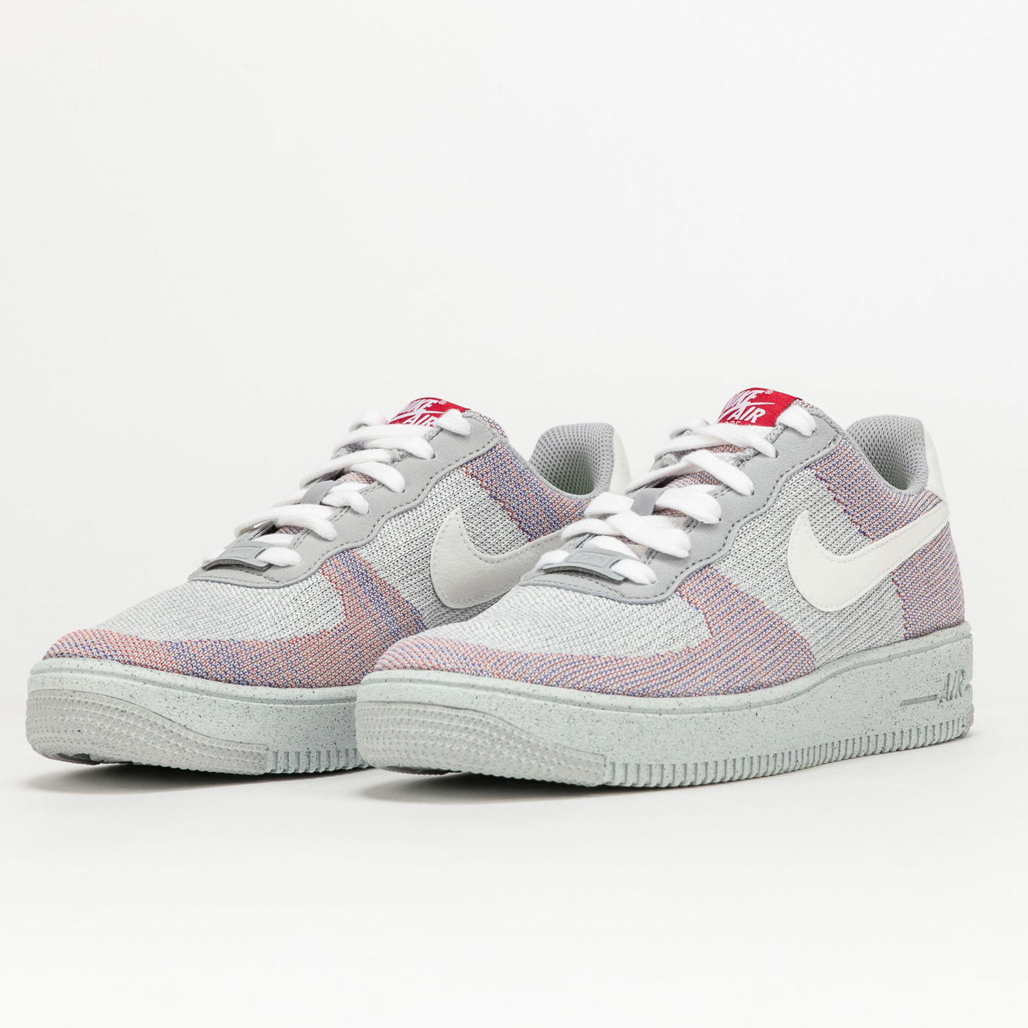 Кецове и обувки Nike Air Force 1 Crater Flyknit GS Сиво | DH3375-002, 1