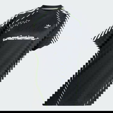 Фланелка adidas Originals Top Short Sleeve Jersey Черно | IT9679, 3