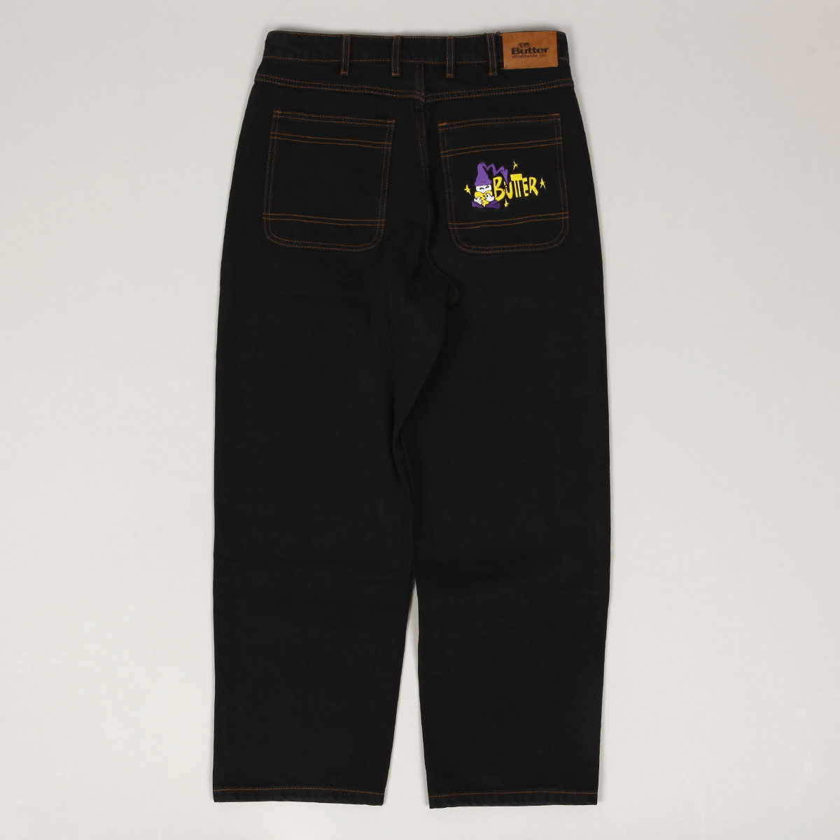 Дънки Butter Goods Wizard Denim Pants Черно | butter-goods-wizard-denim-pants-washed-black, 1