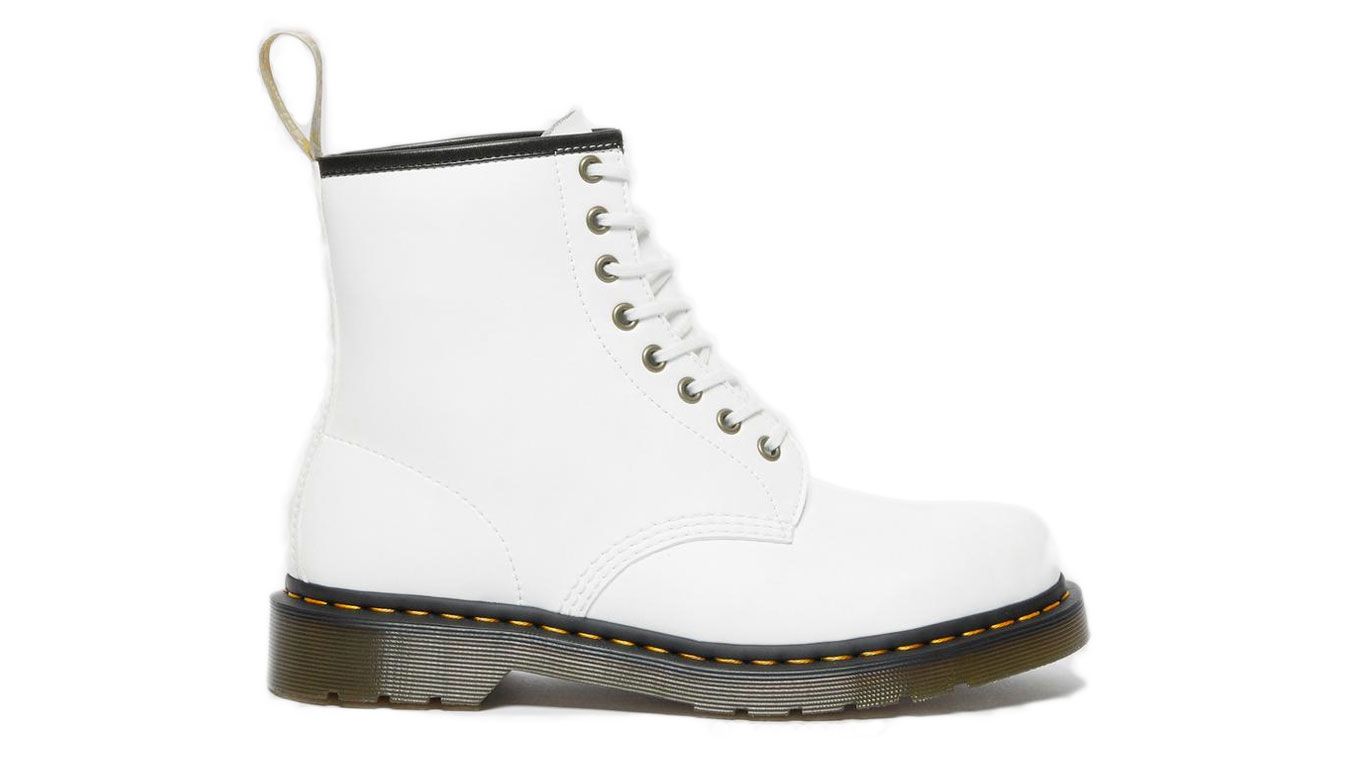 Кецове и обувки Dr. Martens Vegan 1460 Kemble Lace Up Бяло | DM27213113, 0