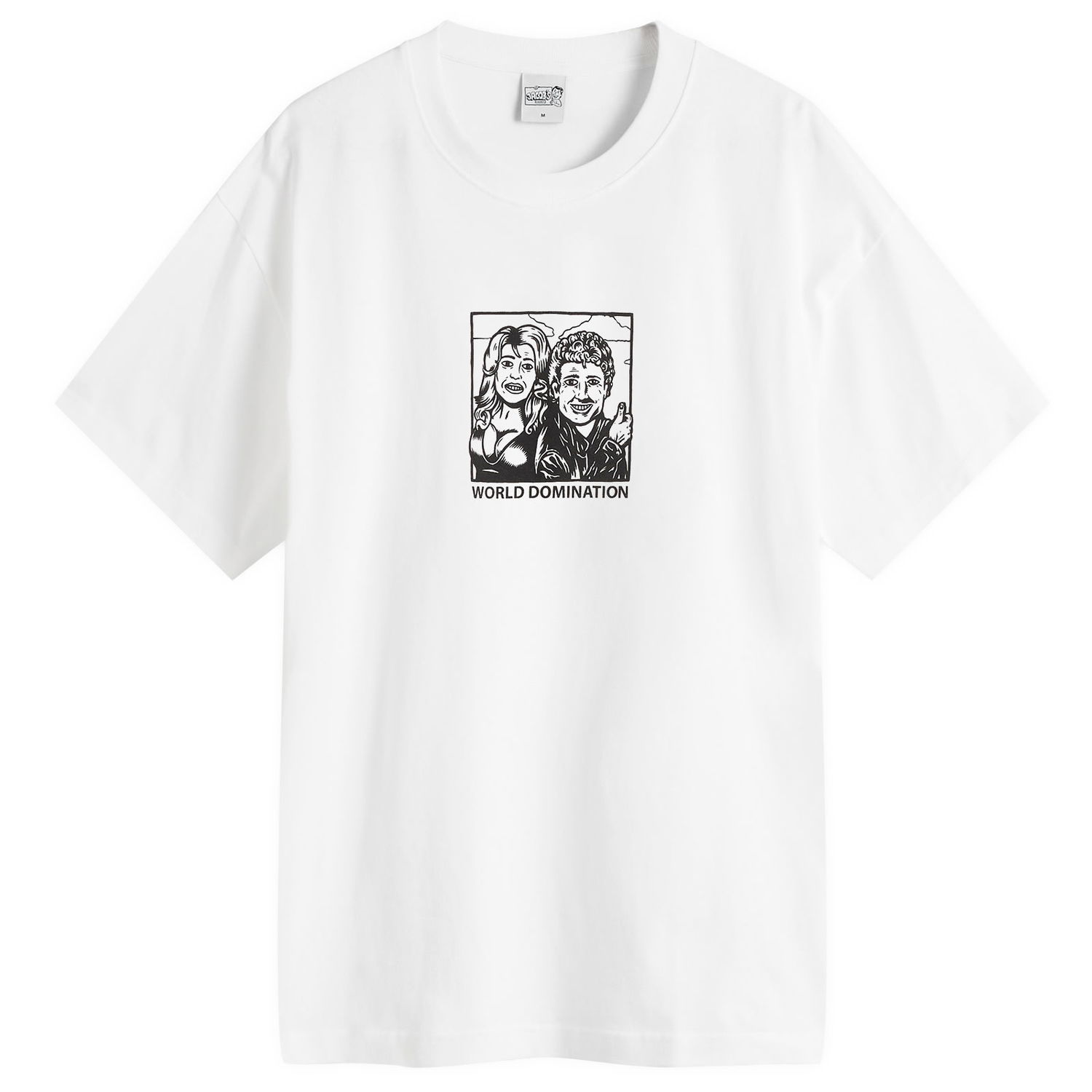 Тениска Polar Skate Co. Polar Skate Co. World Domination T-Shirt, Large Бяло | PSC-SP25-27, 1