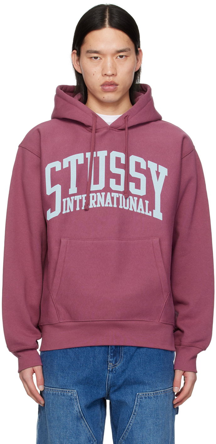 Суитчър Stüssy Pink 'International' Hoodie Розово | 1925003, 0