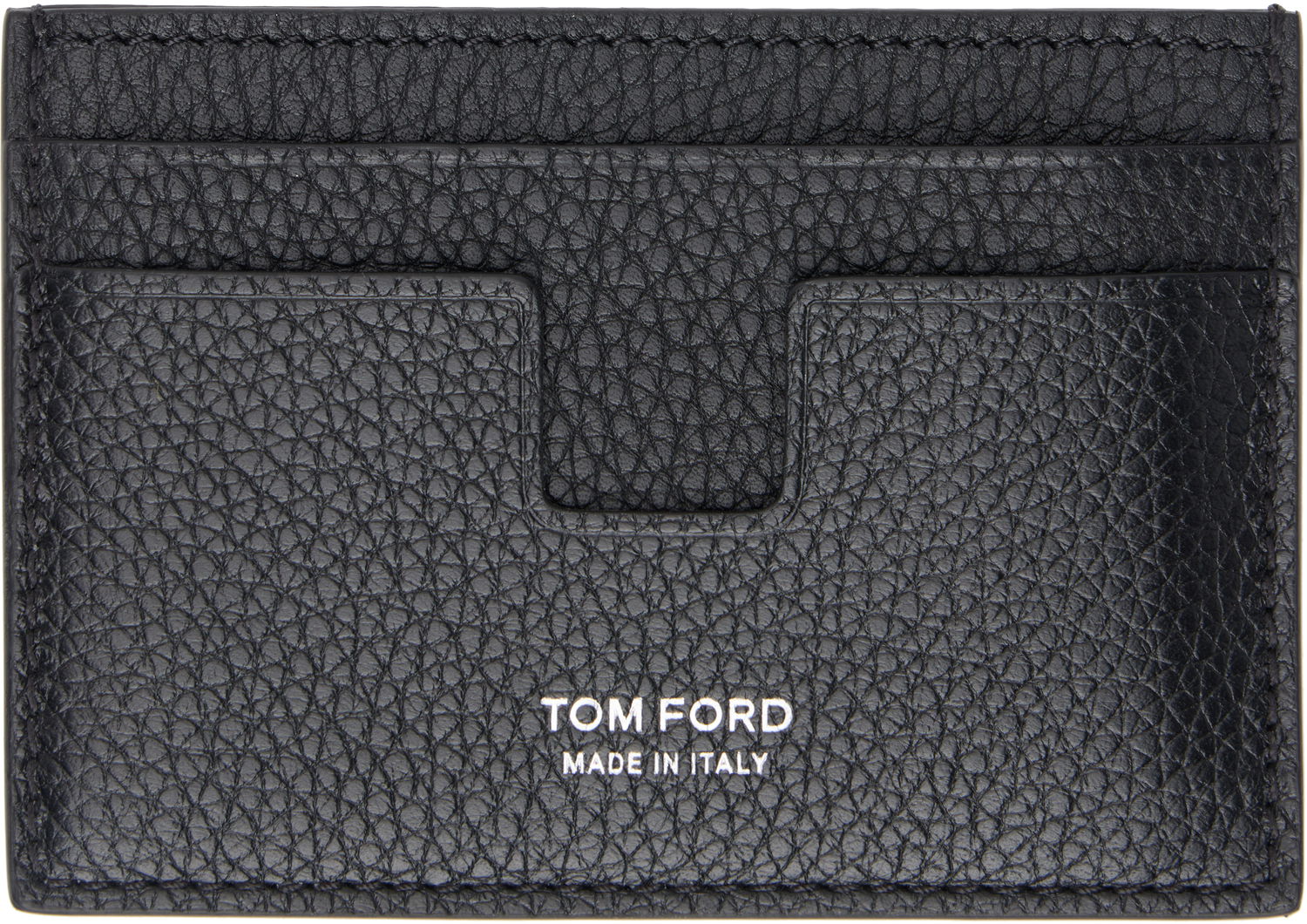 Портфейл Tom Ford Leather Money Clip Card Holder Черно | Y0341-LCL158S, 0