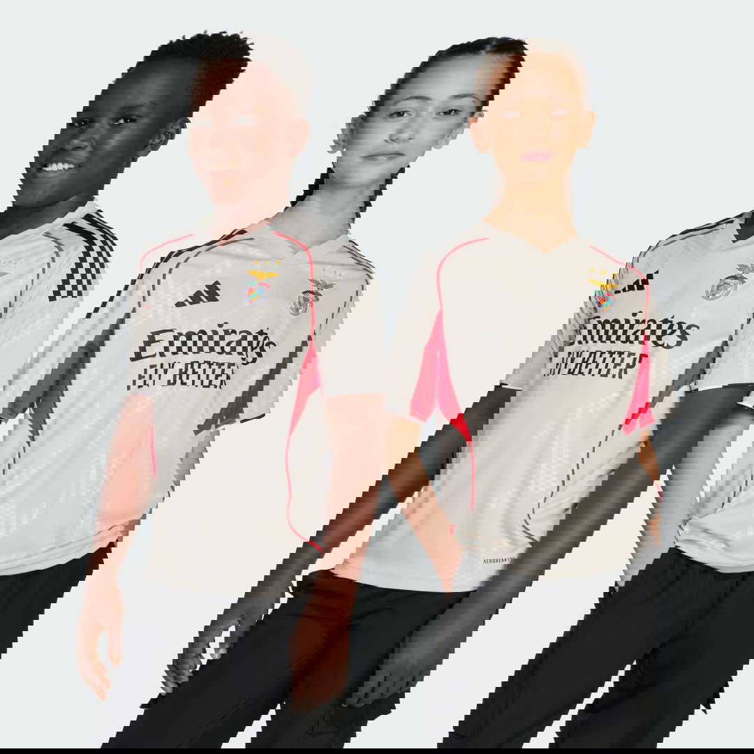 Фланелка adidas Performance Benfica Youth Away Patterned Jersey 25/26 Бежово | JN9947, 0