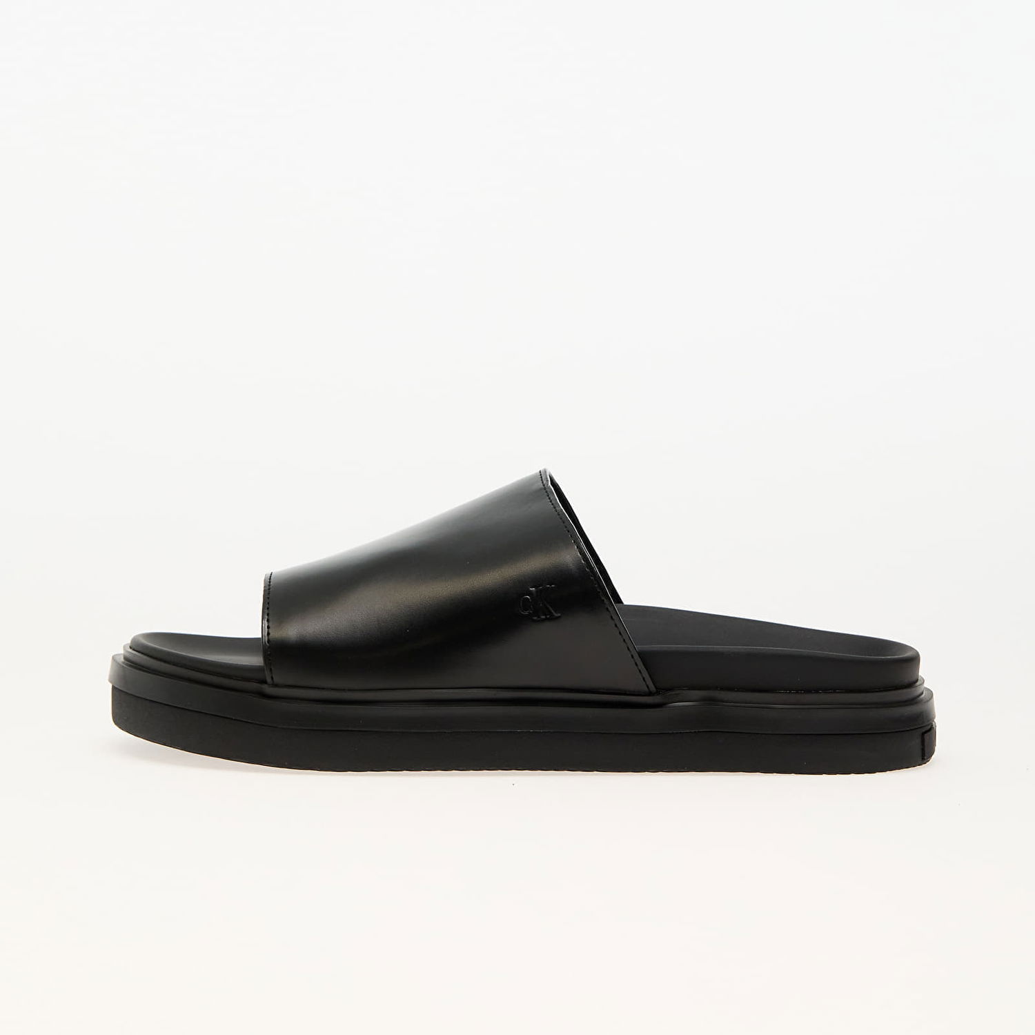 Кецове и обувки CALVIN KLEIN Flat Molded Sandal Black Черно | YW0YW01710 0GJ, 0