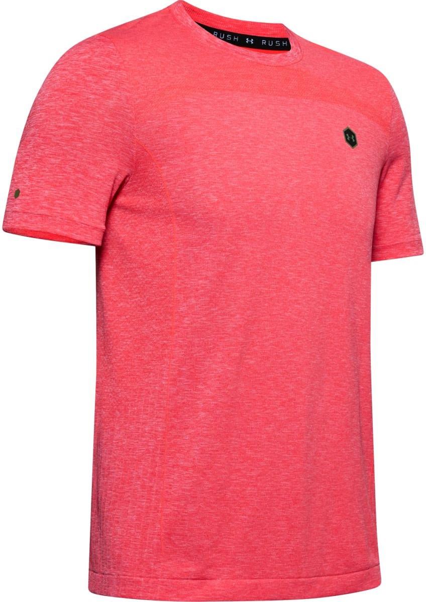 Тениска Under Armour T-Shirt Rush Seamless Fitted SS Червено | 1351448-820, 1