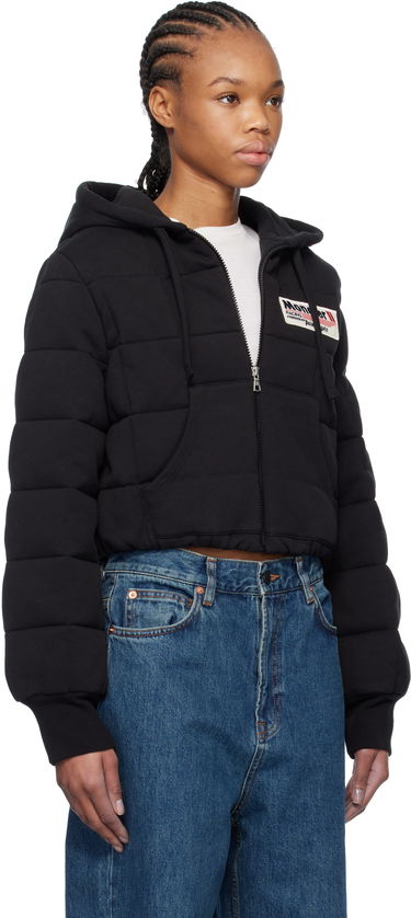 Суитчър Moncler Moncler Genius x Palm Angels Zip-Up Down Hoodie Черно | J209L8G00007899V4, 1
