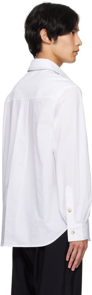 Риза Andersson Bell Andersson Bell Open Collar Layered Shirt Бяло | atb1341m, 2