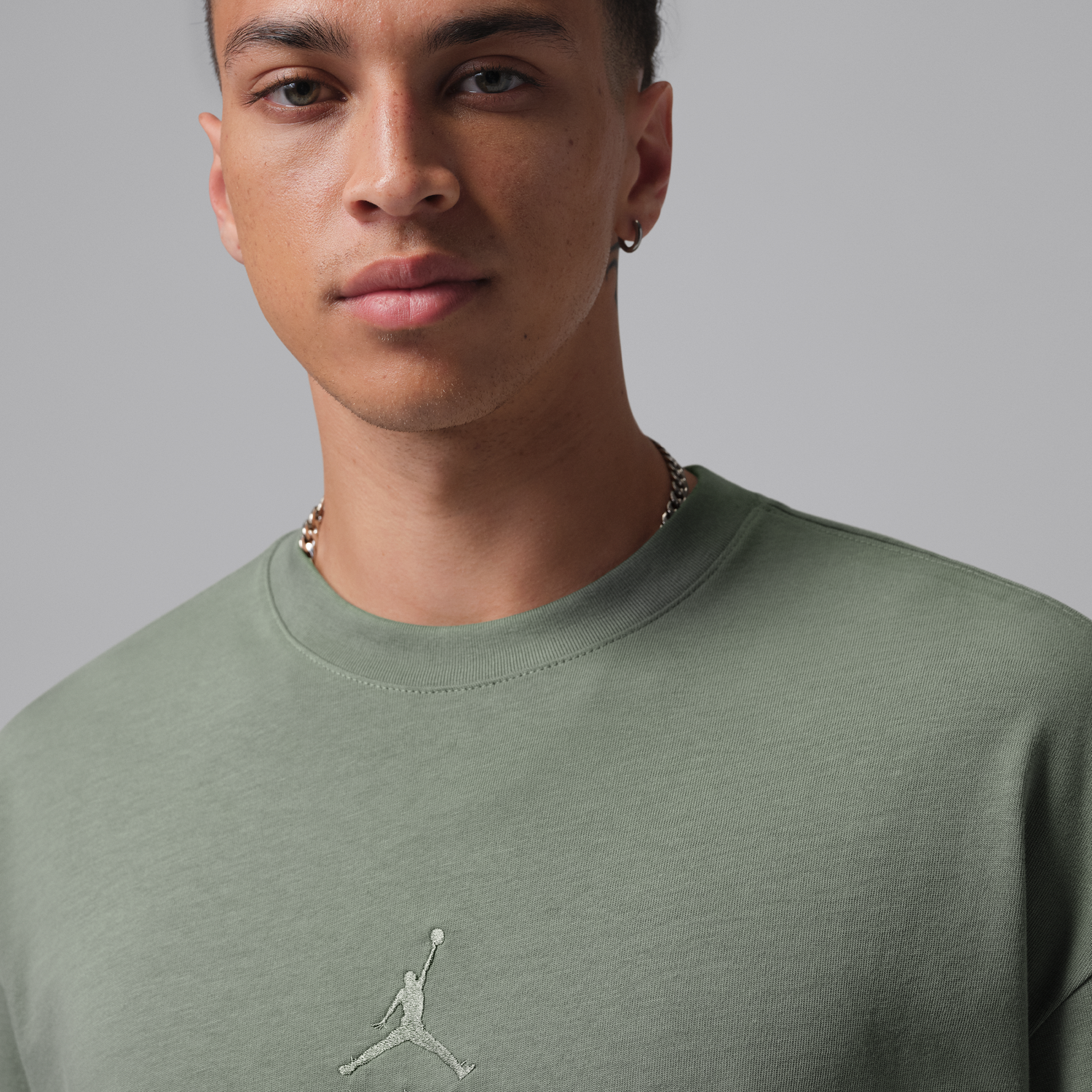 Тениска Jordan Flight Essentials T-Shirt Зелено | IB7345-351, 0