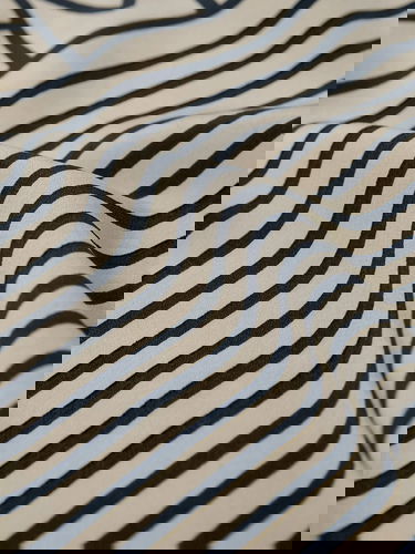 Шал TOTEME Geometric Print Foulard Scarf Бежово | 211852800950, 2