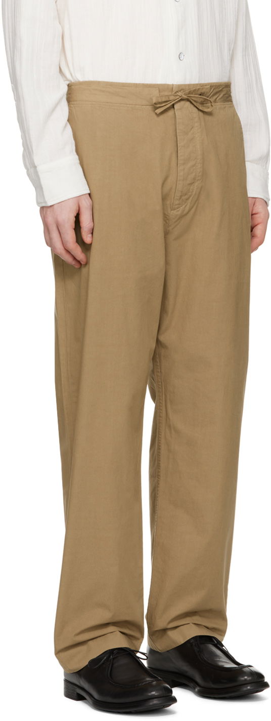 Панталони rag & bone rag & bone Bradford Drawstring Trousers Кафяво | MBW23H7223ONML, 1
