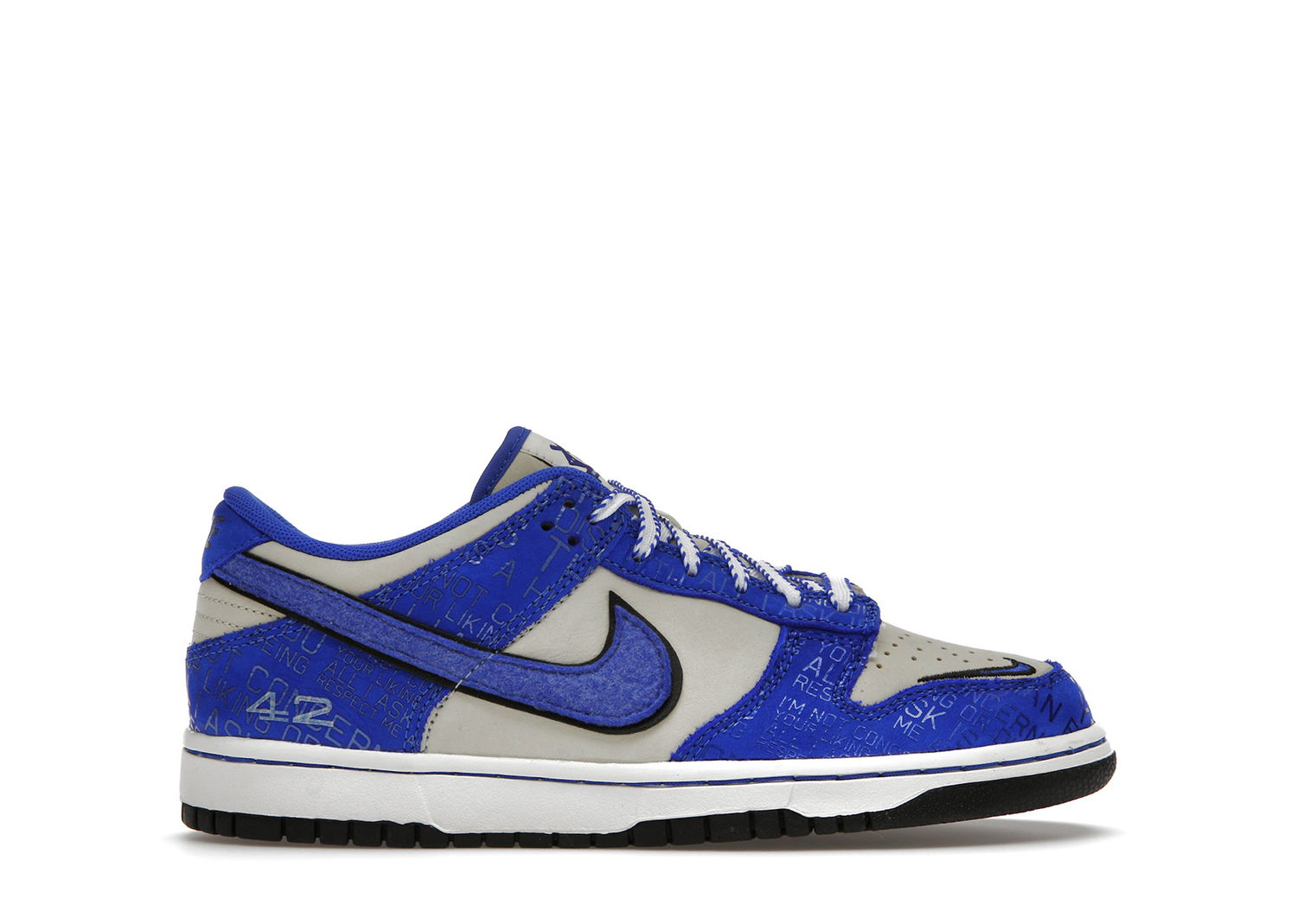 Кецове и обувки Nike Dunk Low Jackie Robinson GS Синьо | DV2203-400, 0