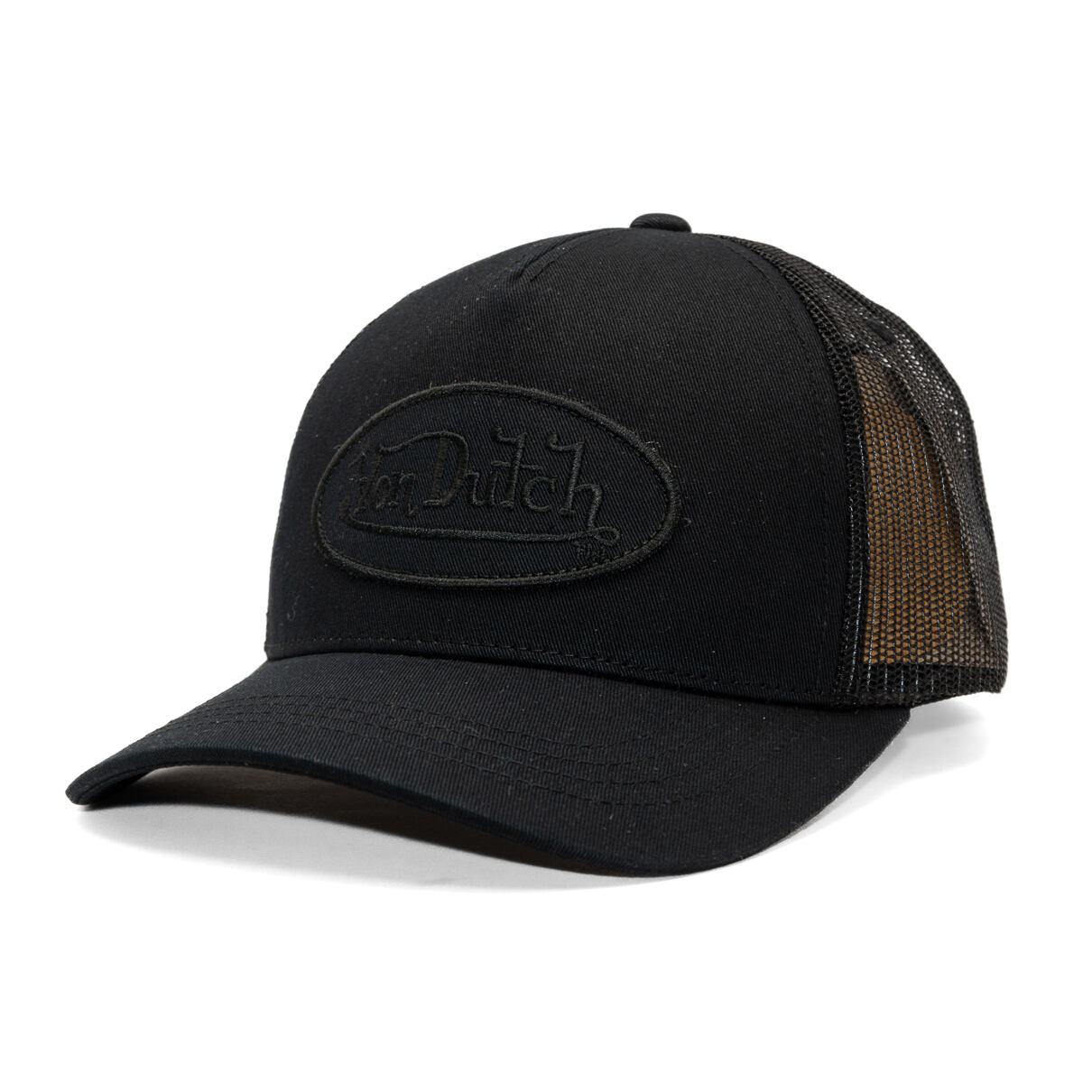 Шапка с козирка Von Dutch Von Dutch Keep An Eye Out Patch Trucker Hat Черно | VD/0/CAS1/LOFB04, 0