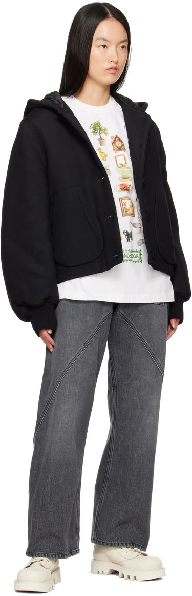 Яке бомбър JW Anderson JW Anderson Hooded Blouson Jacket Черно | JK0359-PG1679, 3