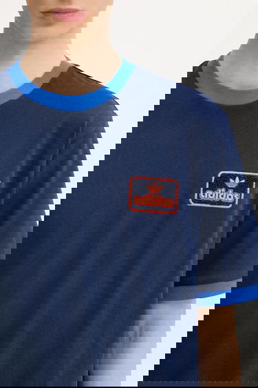Тениска adidas Performance Contrast T-Shirt Синьо | JC8383, 4