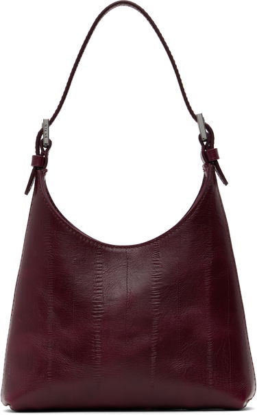 Чанта през рамо BY FAR BY FAR Baby Camryn Shoulder Bag Бургунди | MWBTH031CL036RD028PL, 0