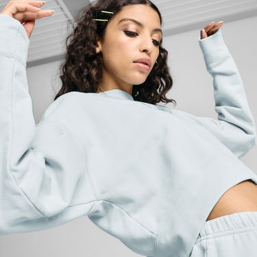 Суитчър Puma DARE TO Washed Effect Relaxed Crew Neck Sweatshirt Синьо | 626799_26, 4