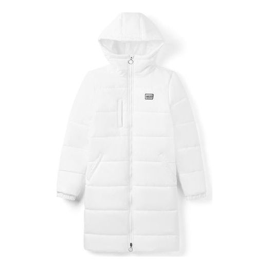 Пухо яке Vans Long Puffer Jacket Бяло | VN0A4BFTWHT, 0