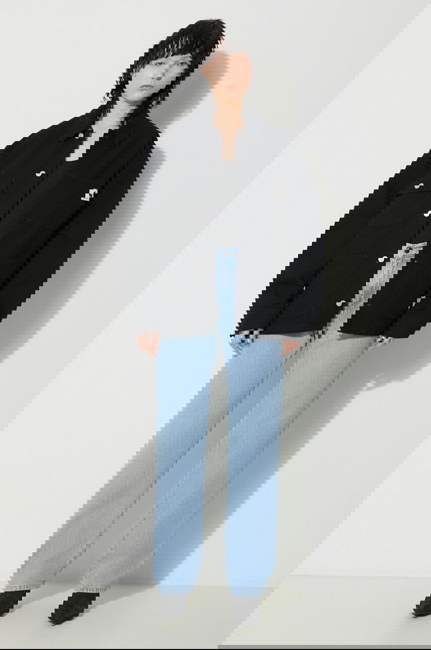 Дънки Carhartt WIP Noxon Pant Jeans medium waist Синьо | I031920.112, 1