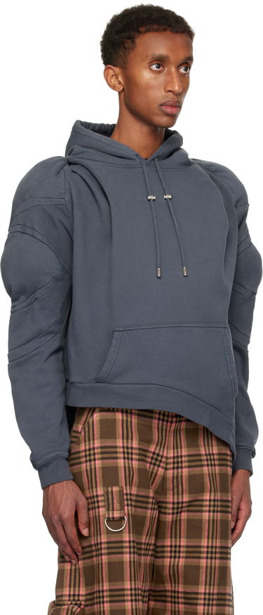 Суитчър Collina Strada Collina Strada 'CS Gym' Muscle Wave Hoodie Сиво | XX8008, 1